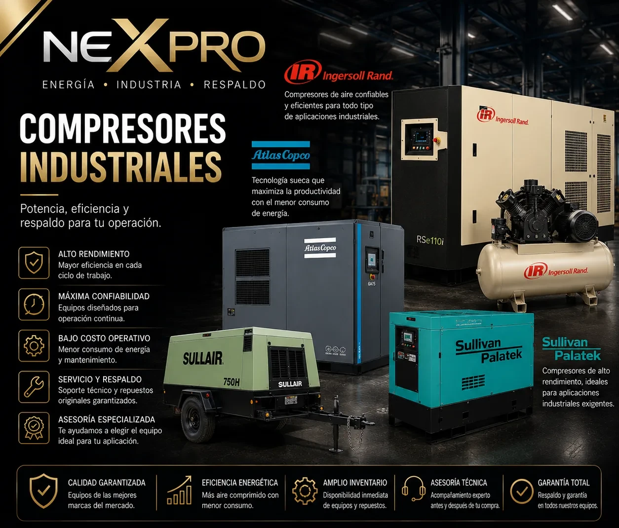 Compresores industriales NEXPRO