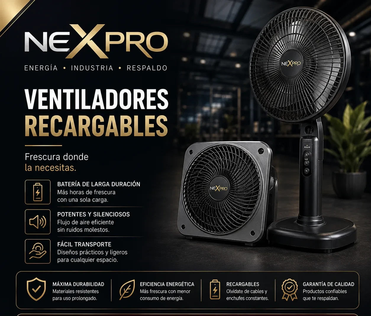 Equipos recargables NEXPRO
